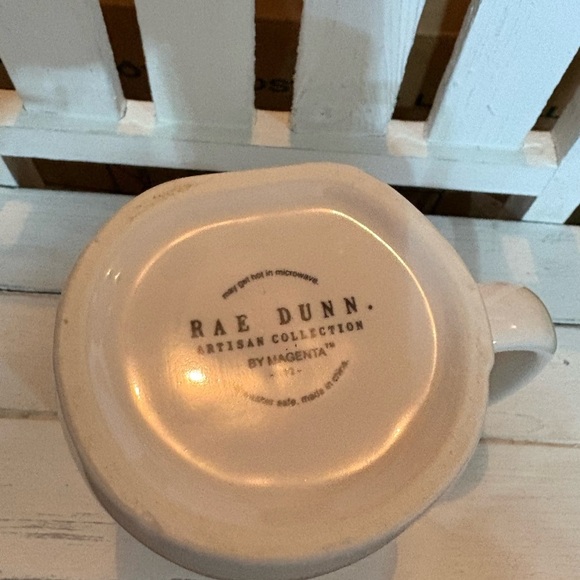 Rae Dunn Cream and Orange Pumpkin Mug - Picture 2 of 4